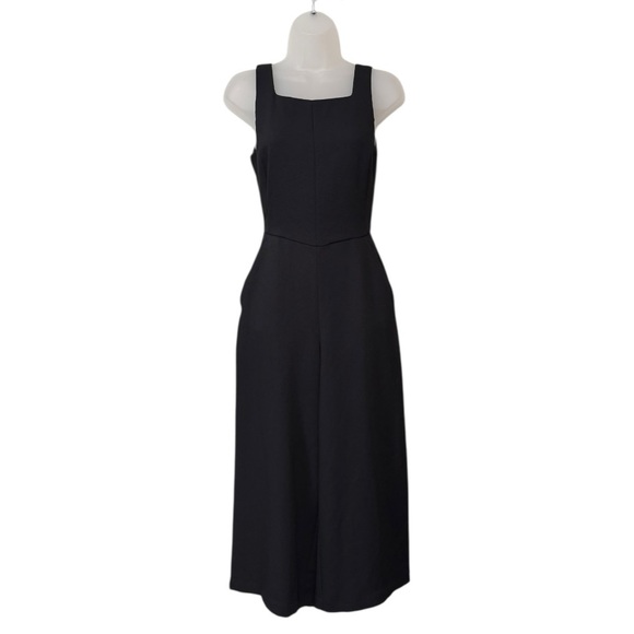 ARITZIA | Wilfred Écoulement Tie Back Sleeveless Jumpsuit in Black, Size 2 - Picture 6 of 15